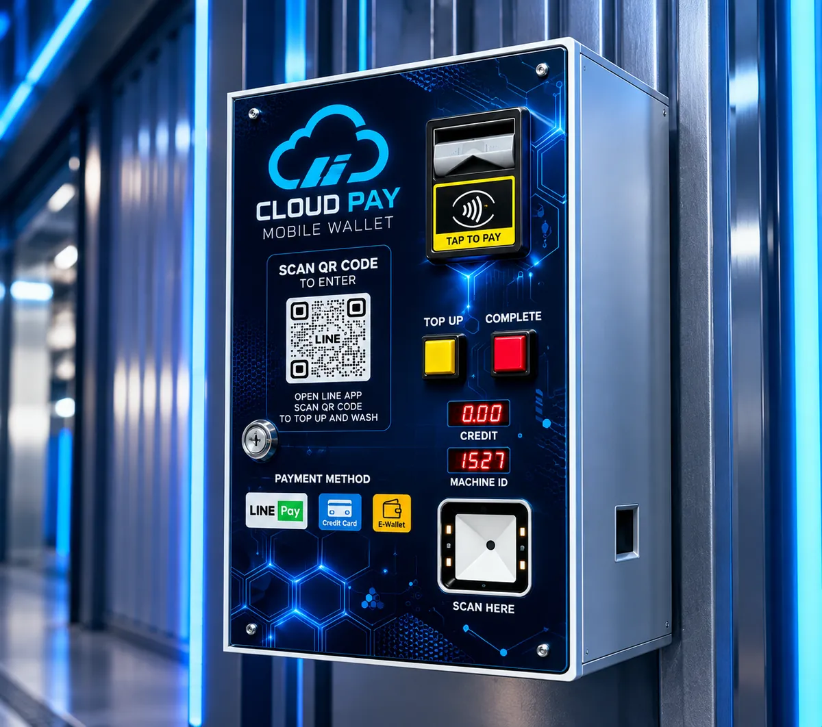 Cloud recharge terminal product visualization